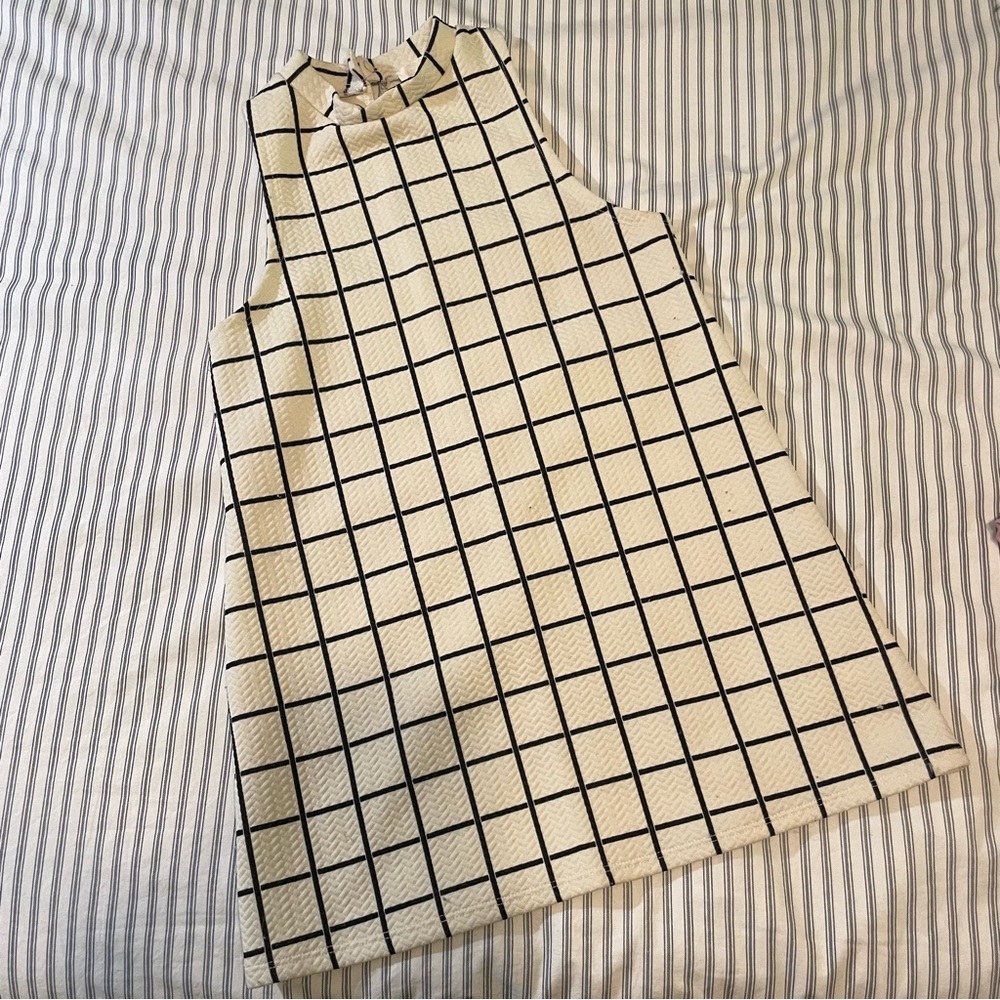 Grid dress